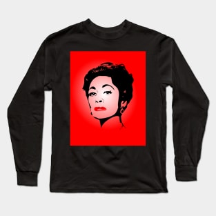 Mommie Dearest | Pop Art Long Sleeve T-Shirt